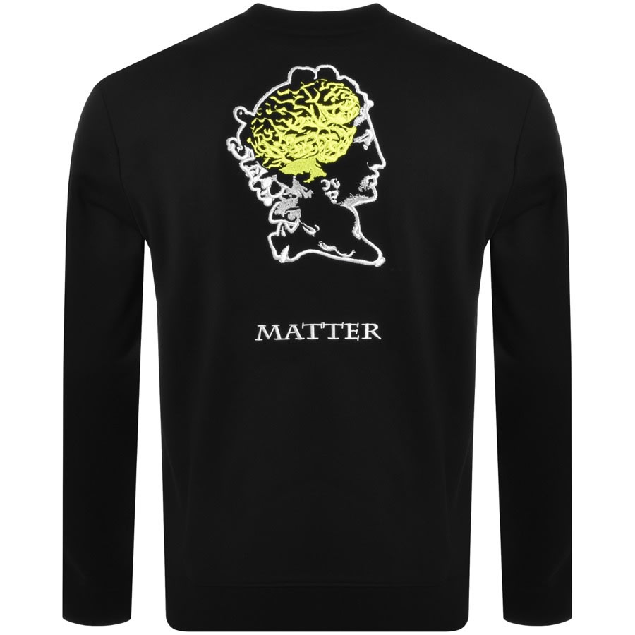 Alternative Image for ProductMCQ Alexander McQueen Logo Sweatshirt Black2